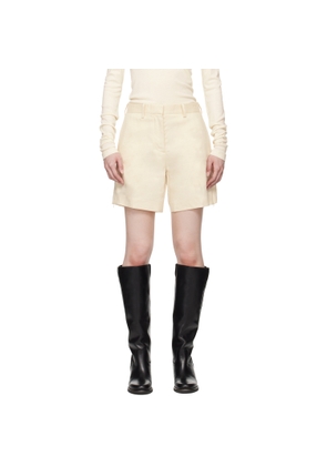 Helmut Lang Off-White Mini Car Shorts