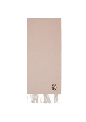 Max Mara Beige Dalia Square Stole Scarf