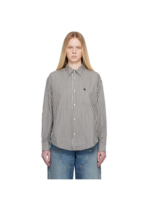 Carhartt Work In Progress Black & White Daldry Shirt