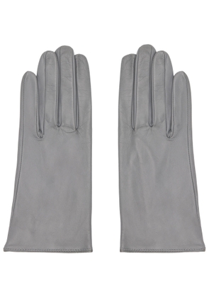Handsome Stockholm Gray Washable Leather Gloves