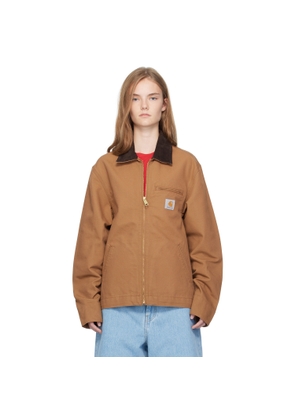 Carhartt Work In Progress Brown Detroit Jacket
