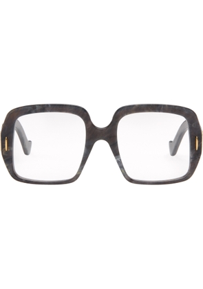 LOEWE Black & Gray Anagram Glasses