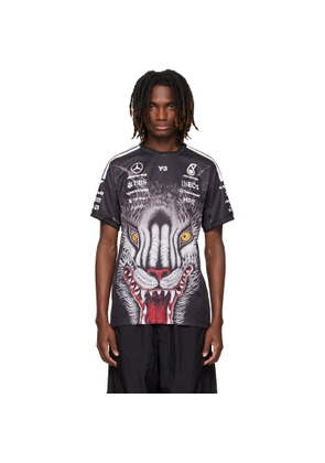 Y-3 Black Mercedes-AMG F1 Edition Driver T-shirt