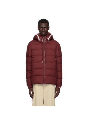 Moncler Red Cardere Short Down Jacket