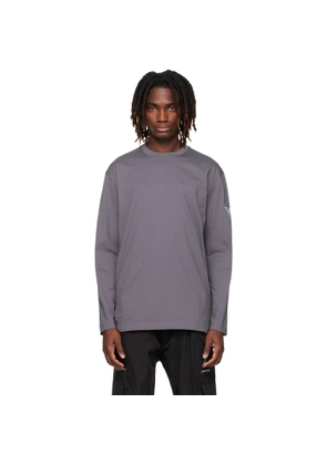 Y-3 Gray Mercedes-AMG F1 Edition Chaos Logo T-shirt
