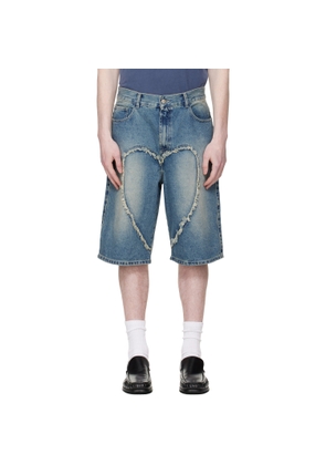 Carne Bollente Blue 'The Love' Denim Shorts