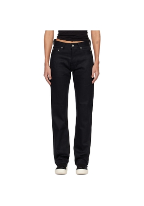 Rick Owens DRKSHDW Black Temple Kurdt Jeans