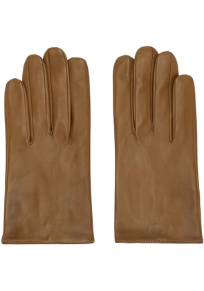 Handsome Stockholm Brown Washable Leather Gloves