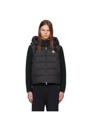 Moncler Black Cardamine Down Vest