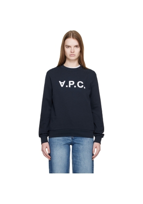 A.P.C. Navy Standard Grand 'VPC' Sweatshirt