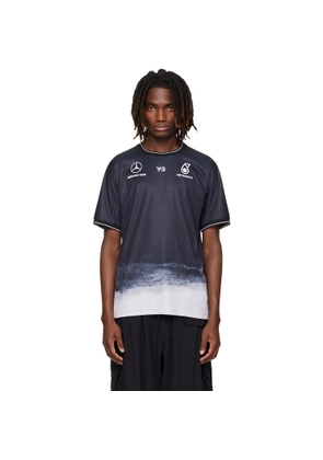 Y-3 Black Mercedes-AMG F1 Edition Mechanics Jersey T-shirt
