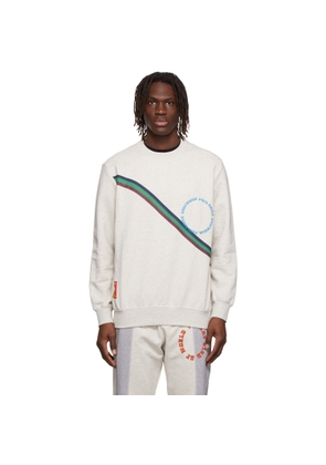 Ahluwalia &PaulSmith SSENSE Exclusive Grey Sweatshirt