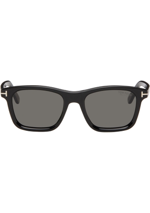 TOM FORD Black Polarized Barron Sunglasses