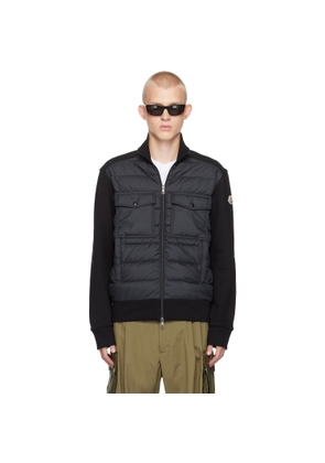 Moncler Black Zip Up Down Jacket