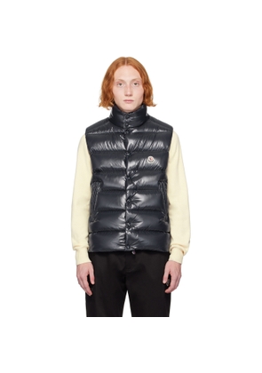 Moncler Navy Tibb Down Vest
