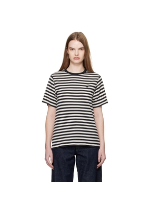 Weekend Max Mara Black & White Venaco T-shirt