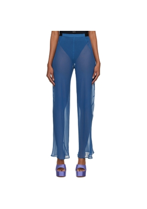 Christopher Esber Indigo Bias Trousers