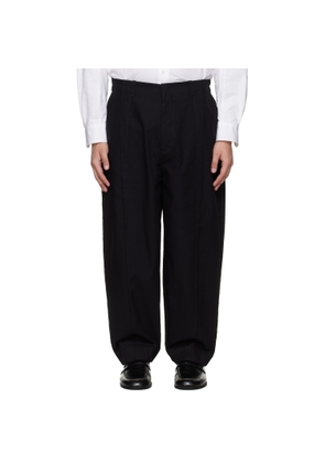 Toogood Black 'The Librarian' Trousers