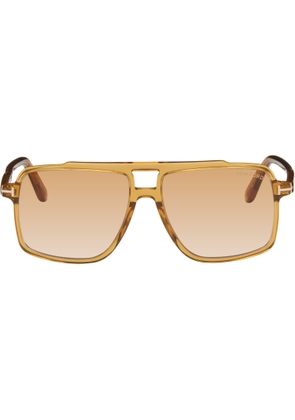 TOM FORD Yellow Kemp Sunglasses