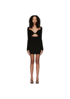 Gauge81 Black Otero Minidress