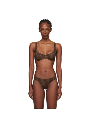Fruity Booty Brown Leopard Shania Bra