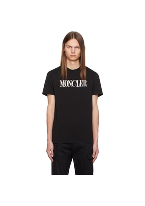 Moncler Black Logo-Printed T-Shirt