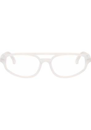 RETROSUPERFUTURE White Numero 153 Glasses