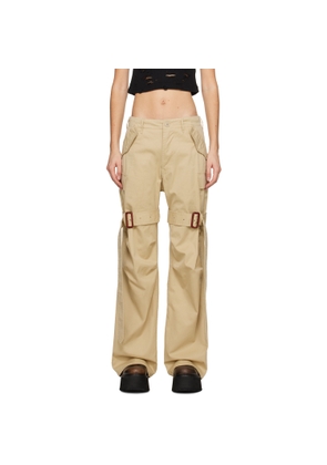 R13 Khaki Trench Cargo Pants