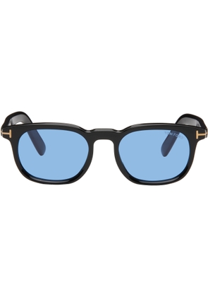 TOM FORD Black Round Sunglasses