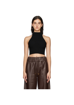 AERON Black Lulu Tank Top