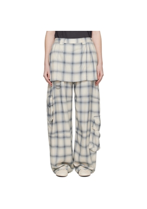 Collina Strada Off White Lawn Skirt Cargo Pants