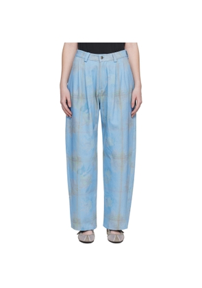 Collina Strada Blue Catchfly Denim Trousers