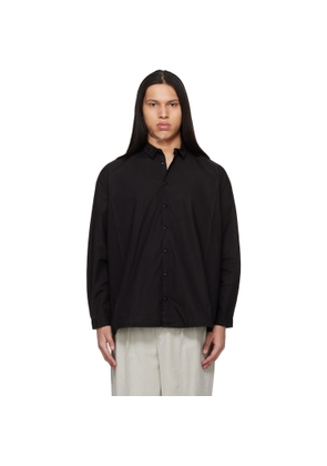 Toogood Black 'The Draughtsman' Shirt