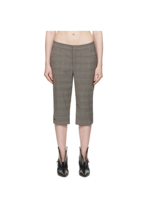 FIDAN NOVRUZOVA Gray Teo Capri Trousers