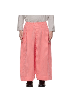 Toogood Red & Pink 'The Baker' Trousers
