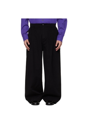 Toogood Black 'The Locksmith' Trousers