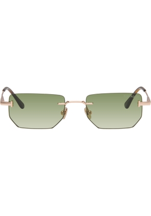 TOM FORD Rose Gold Ethan Sunglasses