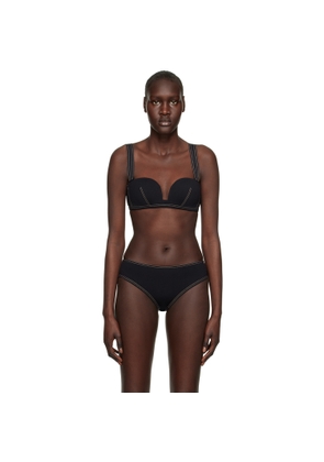 La Perla Black Wireless Bikini Top
