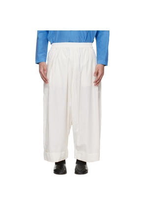 Toogood Off-White 'The Baker' Trousers