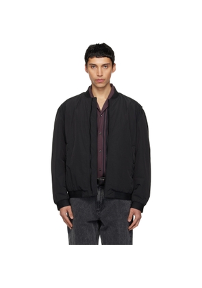 BOSS Black Water-Repellent Bomber Jacket