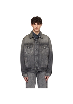 HOPE Gray Bold Denim Jacket