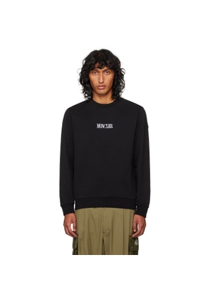 Moncler Black Logo Sweatshirt