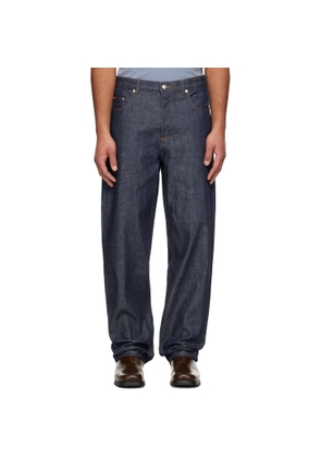 A.P.C. Navy Fairfax Jeans