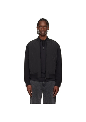 BOSS Black Logo Patch Bomber Jacket