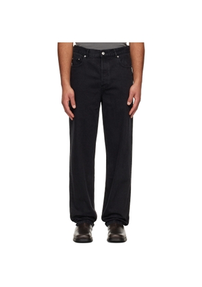A.P.C. Black Fairfax Jeans