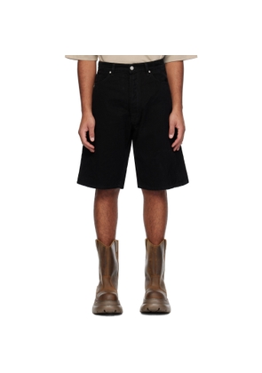 B1ARCHIVE Black Skater Denim Shorts