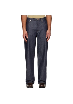 A.P.C. Navy Aaron Jeans