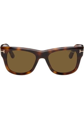 TOM FORD Brown Finn Sunglasses