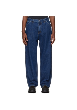 Carhartt Work In Progress Navy Belmont Jeans
