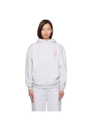 Sandy Liang Gray Mung Bean Hoodie